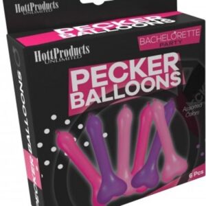Bachelorette Pecker Party Balloons (assorted Color)