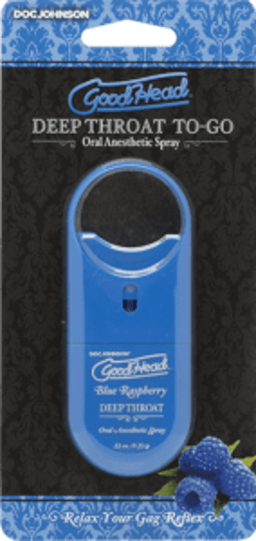 Goodhead Deep Throat To-Go Blue Raspberry
