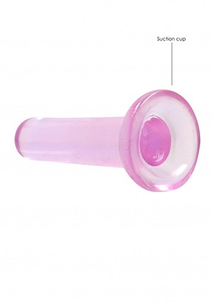 RealRock Non Realistic Dildo With Suction Cup 5 inch 13.5cm pink - Image 3