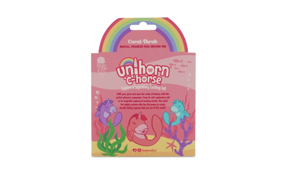 Unihorn Massager C-Horse Coral Throb - Image 6
