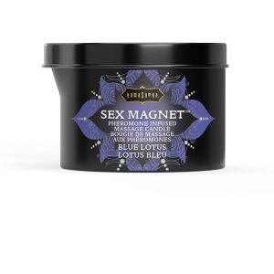 Kama Sutra Sex Magnet Massage BLUE LOTUS Candle