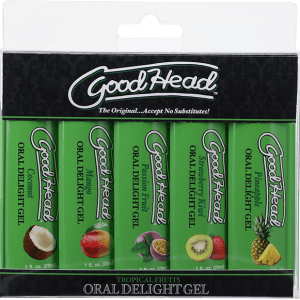 Oral Delight Gel Tropical Fruits - 5 Pack