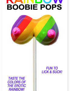Rainbow Boobie Candy Pop