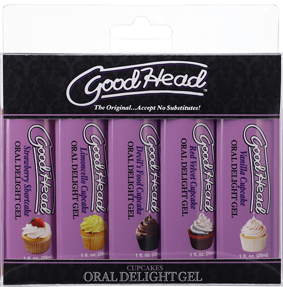 Goodhead Oral Delight Gel Cupcakes - 5 Pack