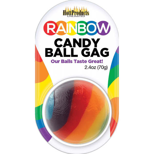 Rainbow Candy Ball Gag