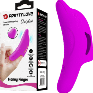 Pretty Love Finger Vibrator "Delphini" Purple