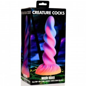 Moon Rider Glow-in-the-dark unicorn Dildo - Creature Cocks