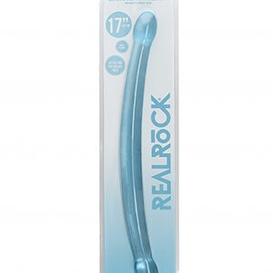 RealRock Non Realistic Double Dong 17 inch - 42cm Blue