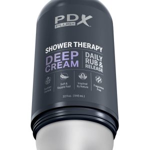 PDX Plus Shower Therapy - Deep Cream - Frosted
