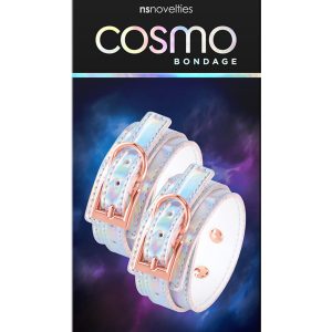 Cosmo Bondage Wrist Cuffs Rainbow