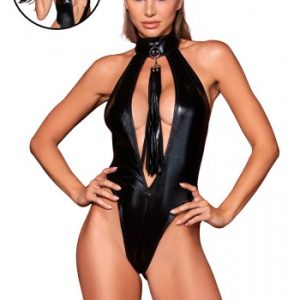 Dreamgirl Teddy & Flogger Black OS