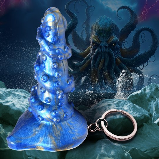 Lord Kraken Mini Dildo Key Chain - Creature Cocks