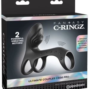 Fantasy C-Ringz Ultimate Couples Cage Pro Black