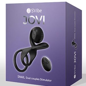 Svibe Snail Jovi Couples Ring Black