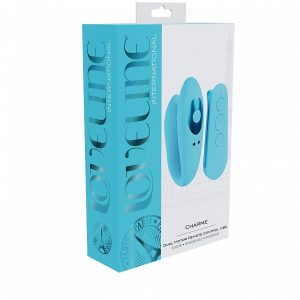 Loveline ~Charme ~ Silicone Rechargeable Dual Vibe Blue