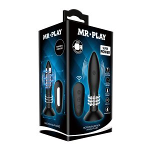 MR.PLAY Remote Control Rechargeable Butt Plug